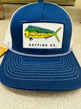 Hatfish co. Mahi mahi patch men’s hat